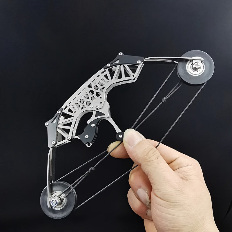 Mini Composite Bow Archery Set Stainless Steel Mini Bow Toy