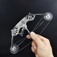 Mini Composite Bow Archery Set Stainless Steel Mini Bow Toy