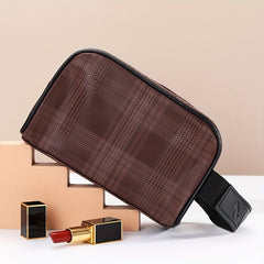 Portable Twill Travel Storage Bag Large Capacity Cosmetics Bag Toiletry Bag