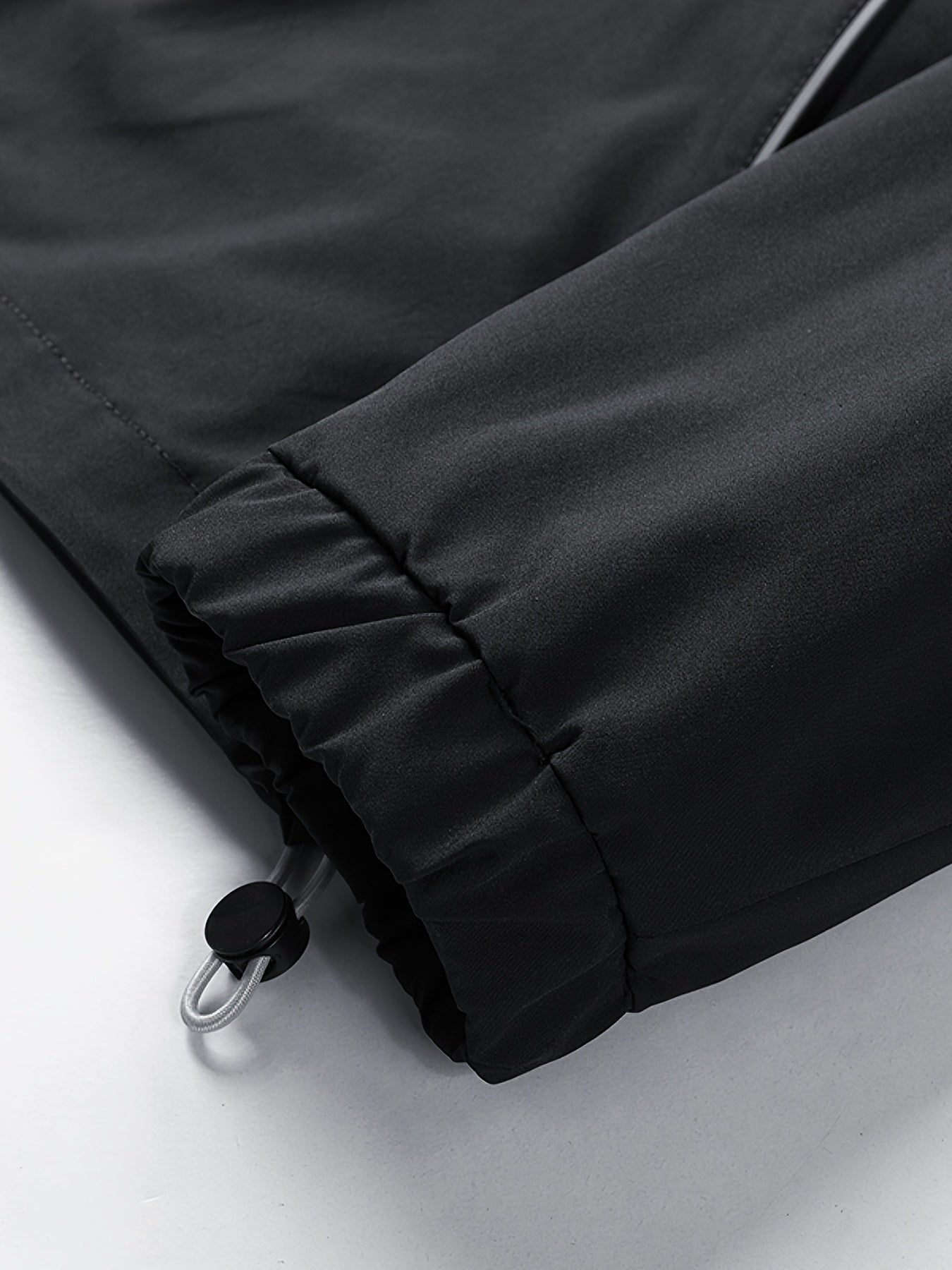 Men's Casual Drawstring Hooded Jacket with Pockets