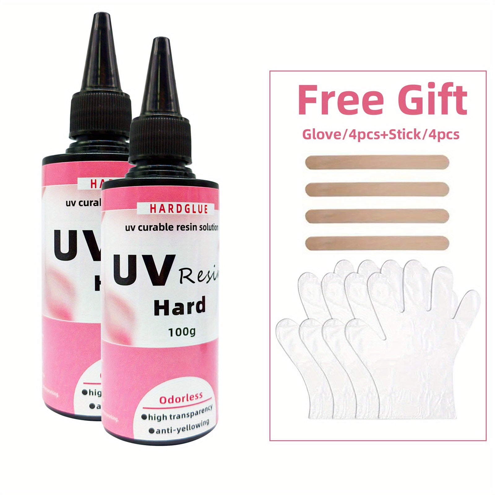 UV Resin Crystal Clear Hard Type 300g