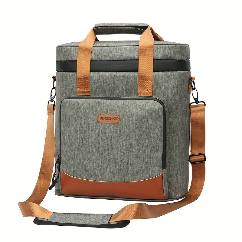 Thickened Thermal Insulation Bag for Wine, Portable Waterproof Zipper Bag