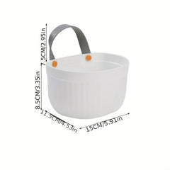 Wall Mounted Hanging Basket Organizer For Bathroom
