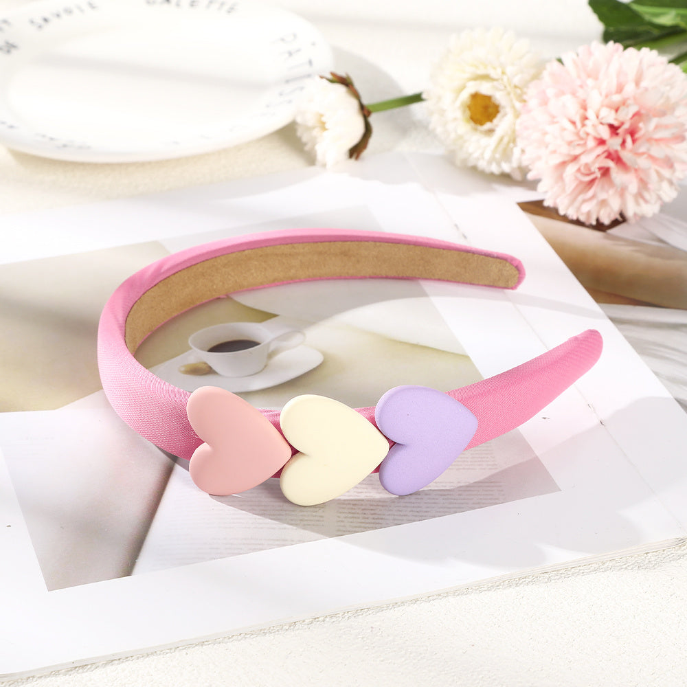Ethnic Style Wide Headband Colorful Non Slip Hair Accessories