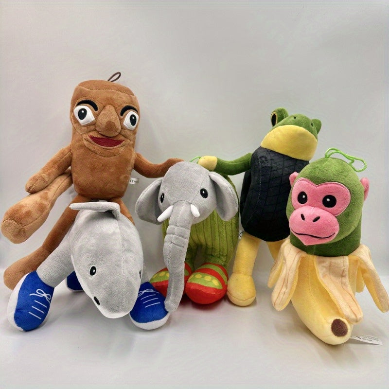 AI TralaleloTralala Shinp. Bananini Parody Plush Toy