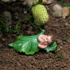 Flower Fairy Resin Statue for Outdoor Decor