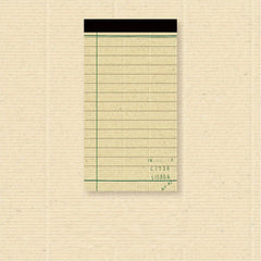 50 Sheets of Writing Paper Notes 2.8x12.4in Retro Journal Diary DIY Stickers