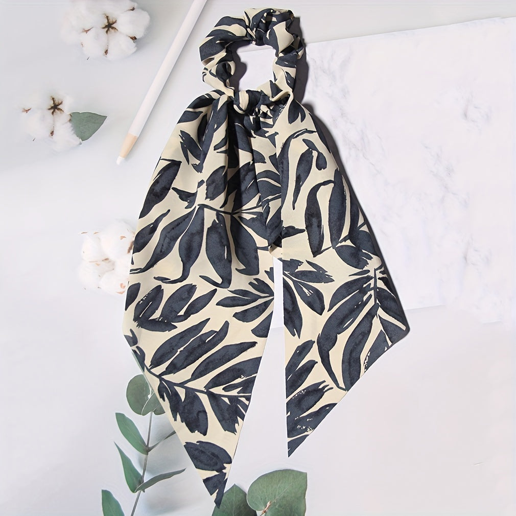 3pcs Hawaiian Tropical Prints Ribbon Band Hair Scarf Boho Style Head Band