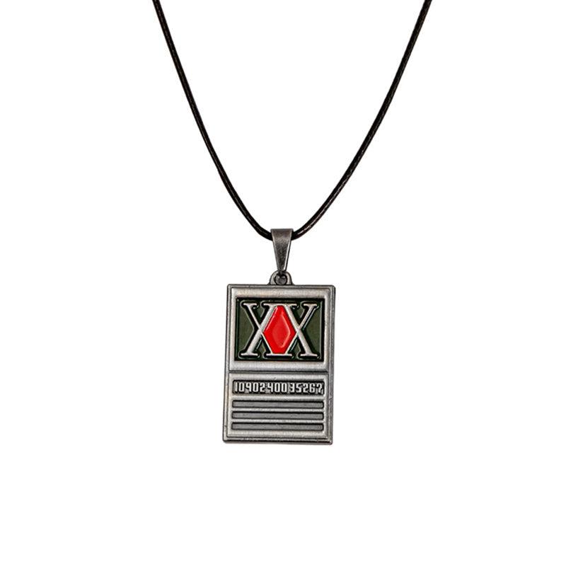 Alloy Drip Hunter Necklace For Kids Girls Teens
