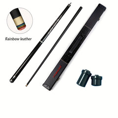 Chinese Style Eight Cue Set for American Nine Ball and Pool Games