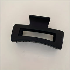 6pcs Matte Square Hair Claw Clip Non Slip Strong Hold Grip Hair Jaw Clip