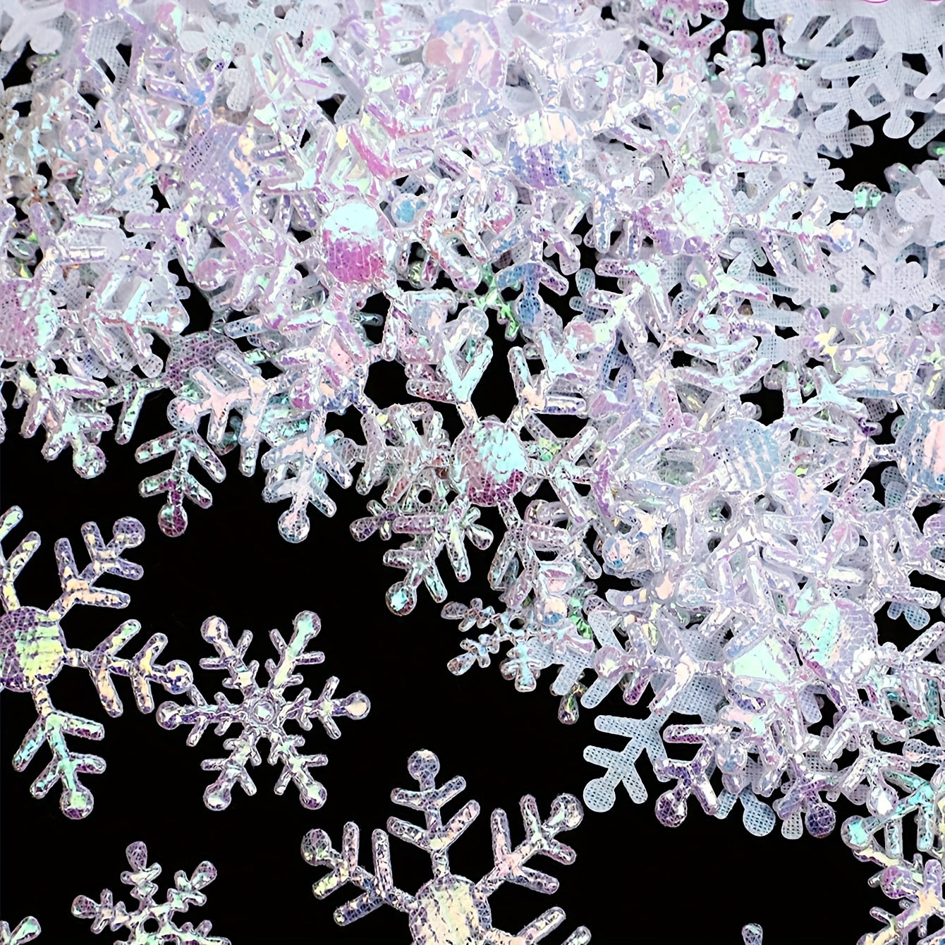 300pcs Snowflake Throwing Confetti Christmas Party Decor