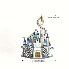 Sakura Garden Princess Castle Building Blocks Set - 5210pcs