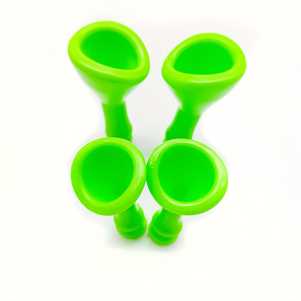 4pcs Green Ogre Ears Shoe Charms For Crocs Boys Girls Party Decorations