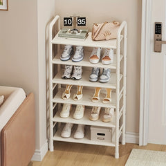 1pc Shoe Storage Rack Household Layer Shoe Rack Bedroom Floor Standing Storage