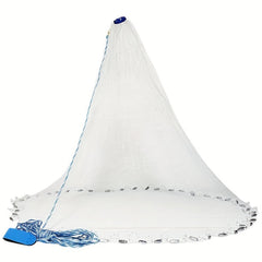 Hand Casting Fishing Net Durable Fishing Mesh Without Ring Fishing Accessories