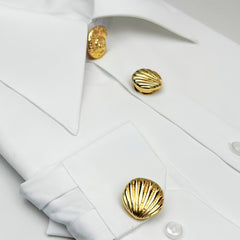 Ocean Style Seashell Conch Button Covers - Shirt Decorative Buttons