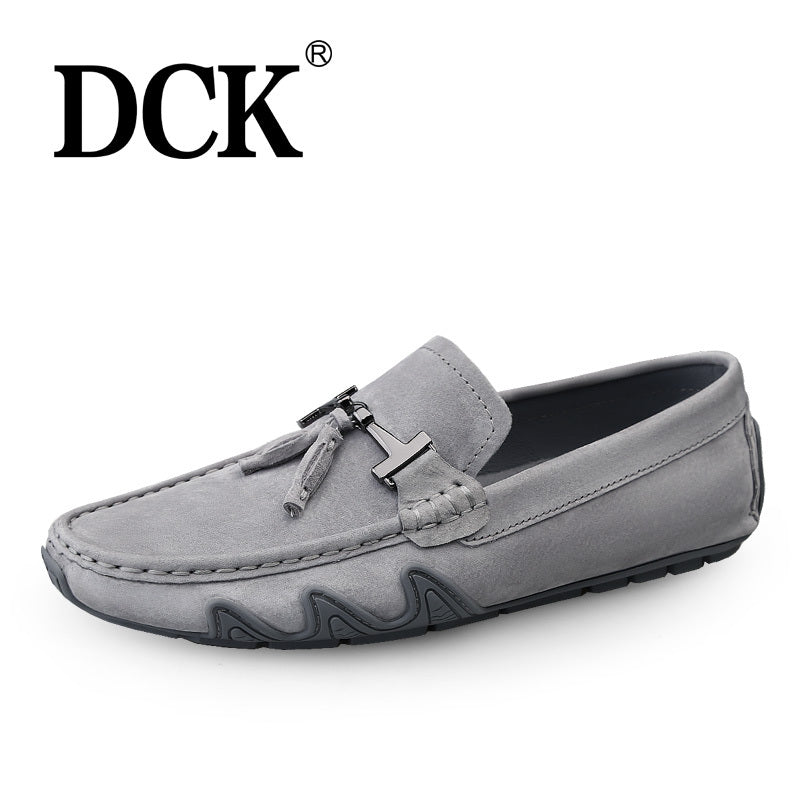 Men's Moccasin Loafers Non-Slip Slip-On Shoes