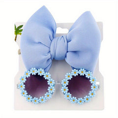 Beach Baby Girl Gift Set: Hair Band & Sunglasses