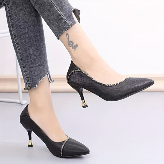 Sexy Stiletto Heels Comfort Slip On Pumps Women's Heels