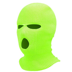 Winter Warm Head Cover 3 hole Knitting Ski Mask Cold Proof Riding Full Face Mask