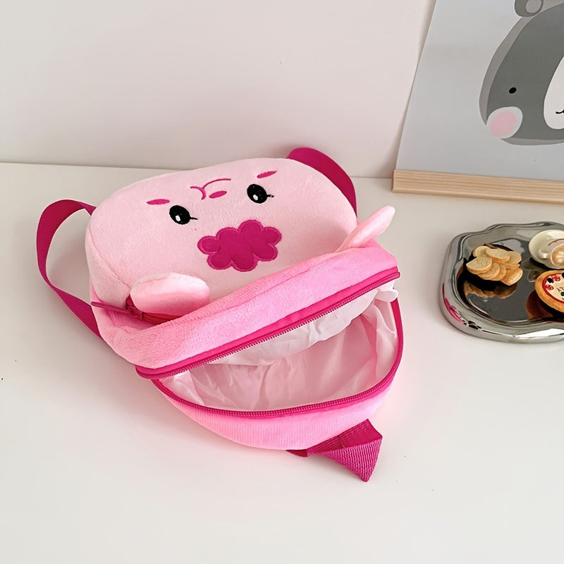 3D Plush Baby Cartoon Backpack for Boys and Girls