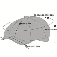 Men's Casual Newsboy Cap