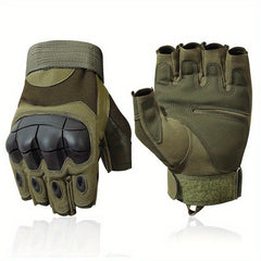 Half Finger Tactical Gloves Outdoor Men's Military Gloves Hiking Motorcycle