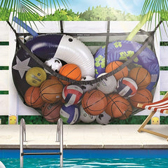 Large Capacity Pool Storage Hanging Bag for Swimming Pool Supplies