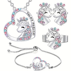 Unicorn Jewelry Set - Perfect Gift for the Special Girl