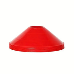 10pcs Basketball & Football Training Discs with Holder & Bag