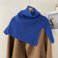 Elasticity Knitted Scarf Warm Outdoor Thick Winter Shawl