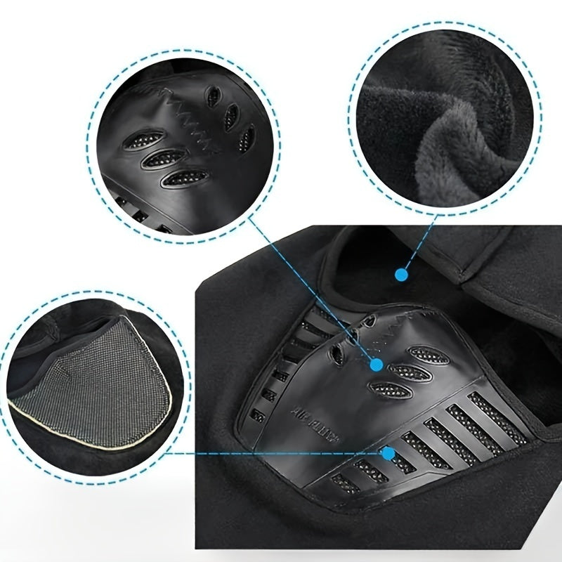 Windproof Ski Full Face Mask Balaclava for Outdoor Riding Cold Weather