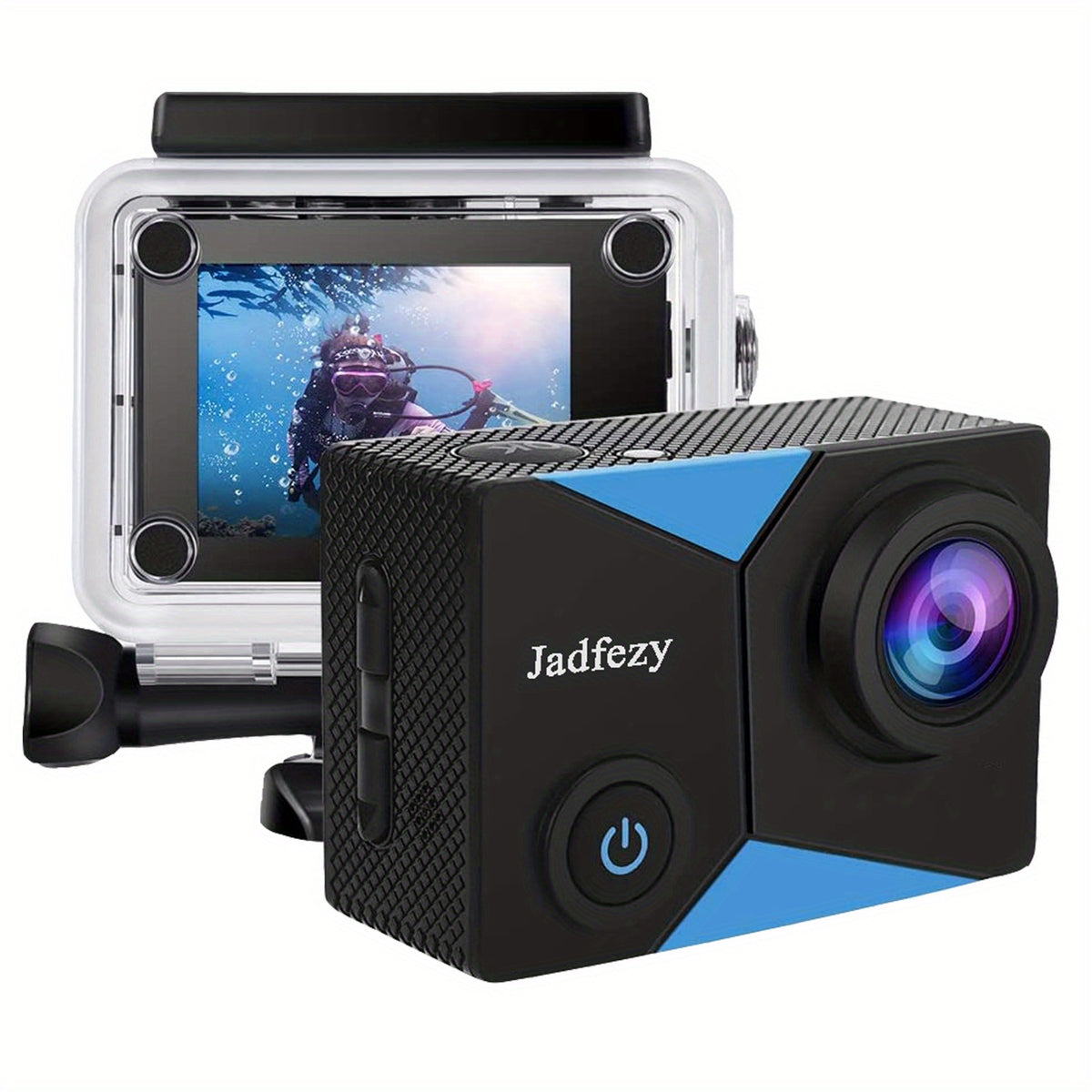 FHD Action Camera 1080P 30M Waterproof 12MP with Accessories Kit