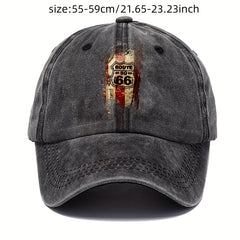 Vintage Washed Distressed Dad Hat Unisex Adjustable Sun Hats For Men Women