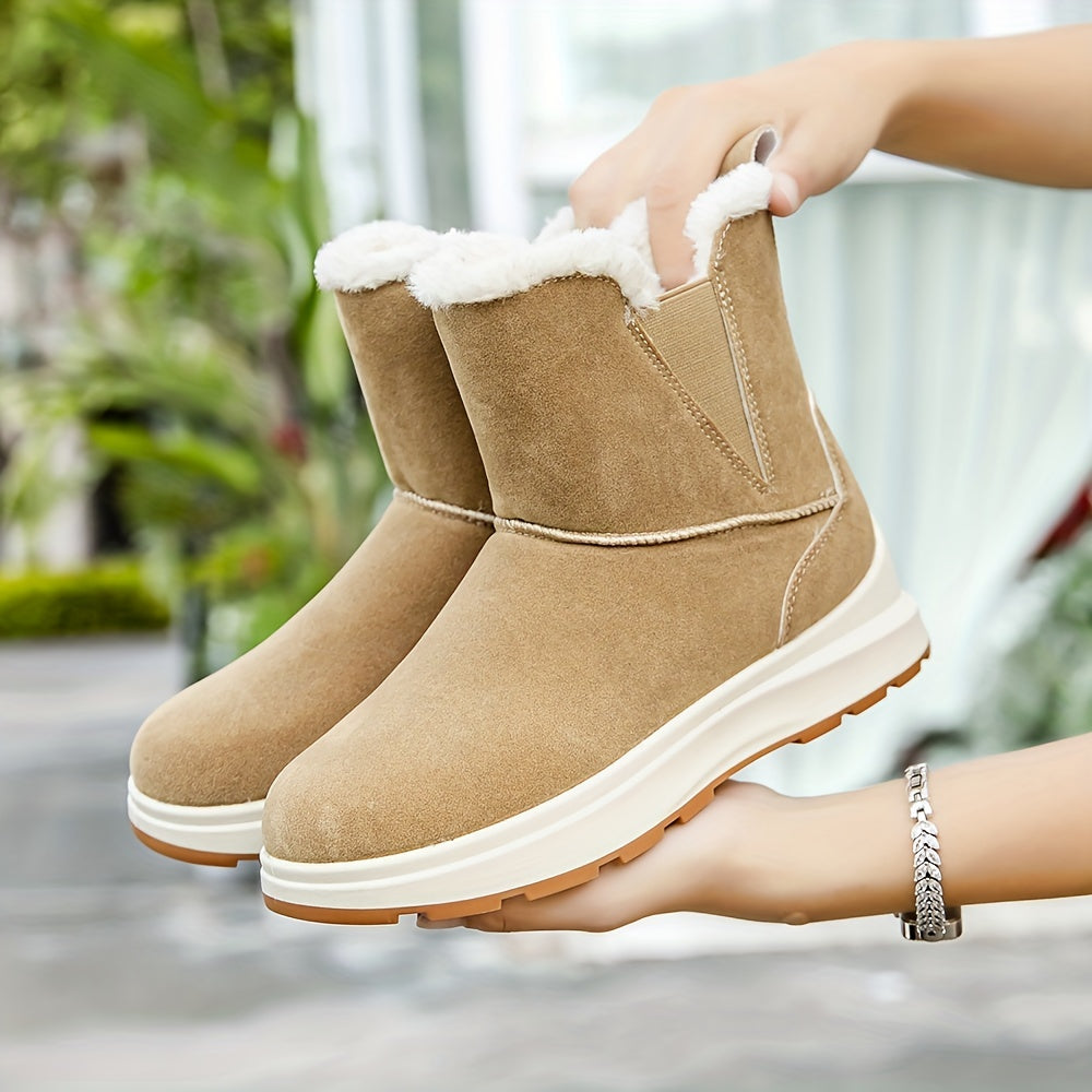 Women's Snow Boots Winter Warm Non-Slip Shoes