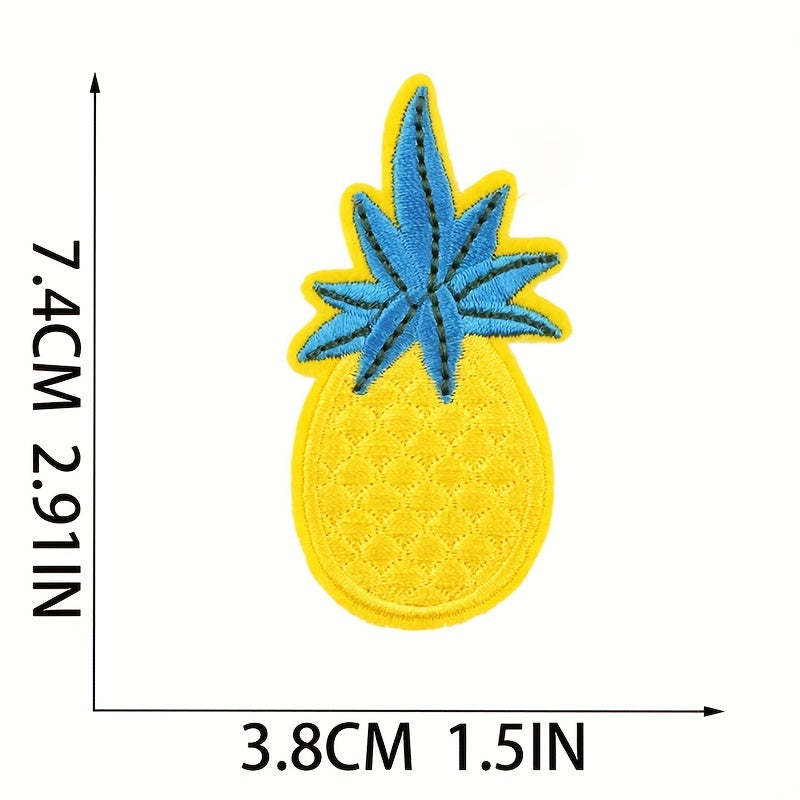 32pc Embroidery Stickers Men Cartoon Patches Clothes Iron on Clothing Accessorie