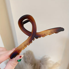 Amber Matte Hair Claw Clip for Thick Hair