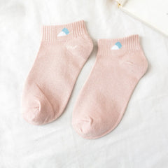 Women's Weather Print Ankle Socks - 1 Pair