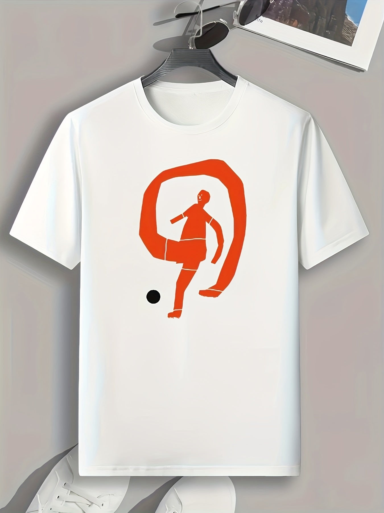 Stylish Pattern Print Men's Graphic T shirt for Summer
