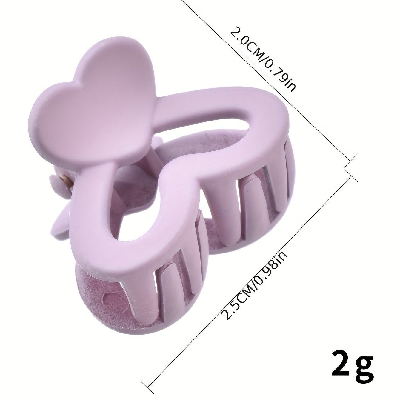20pcs Matte Mini Hair Claw Solid Shark Claw Hair Accessories for Women