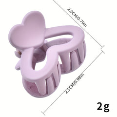 20pcs Matte Mini Hair Claw Solid Shark Claw Hair Accessories for Women