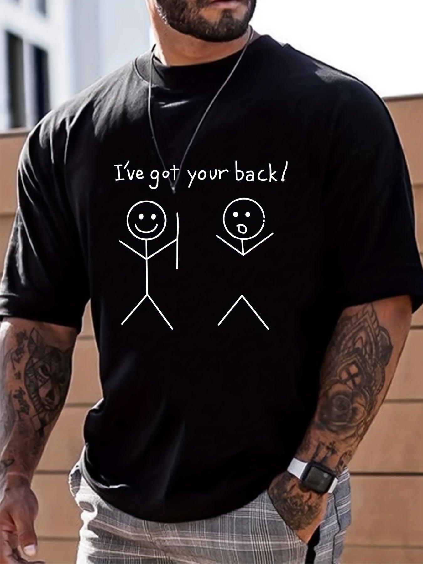 Men's &lsquo;I've Got Your Back&rsquo; Graphic Tee
