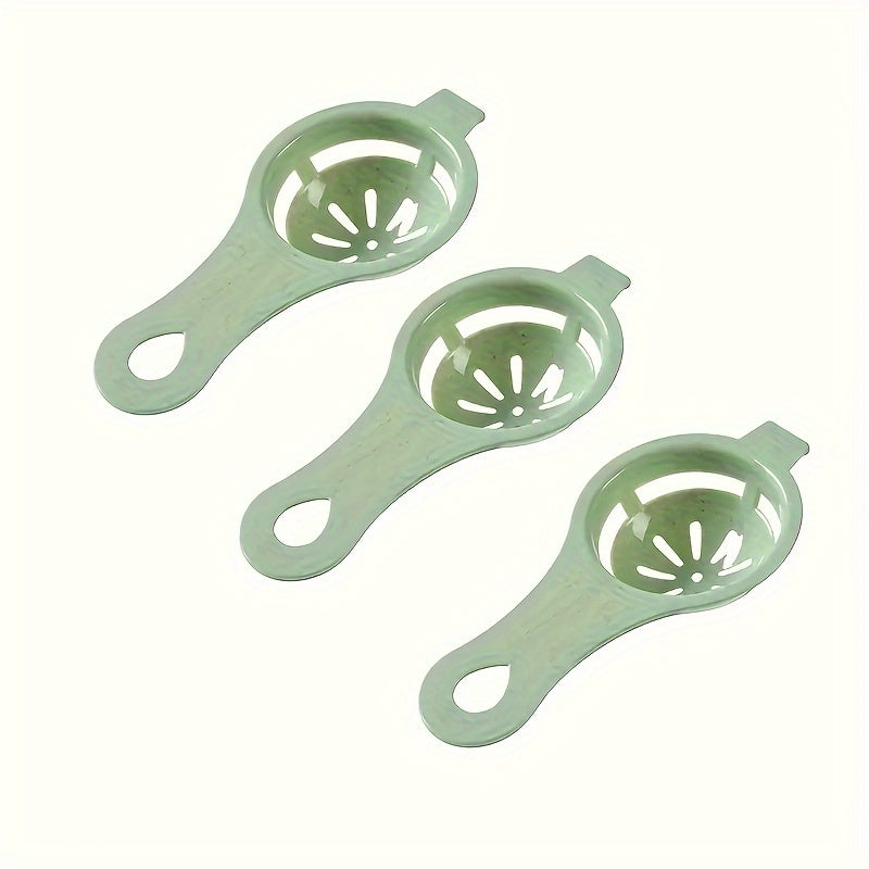 3pcs Egg Yolk Egg Separators Protein Filter Tool