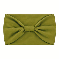 Solid Elastic Sports Hair Band Yoga Sweatband Knotted Headband Hair Accessories