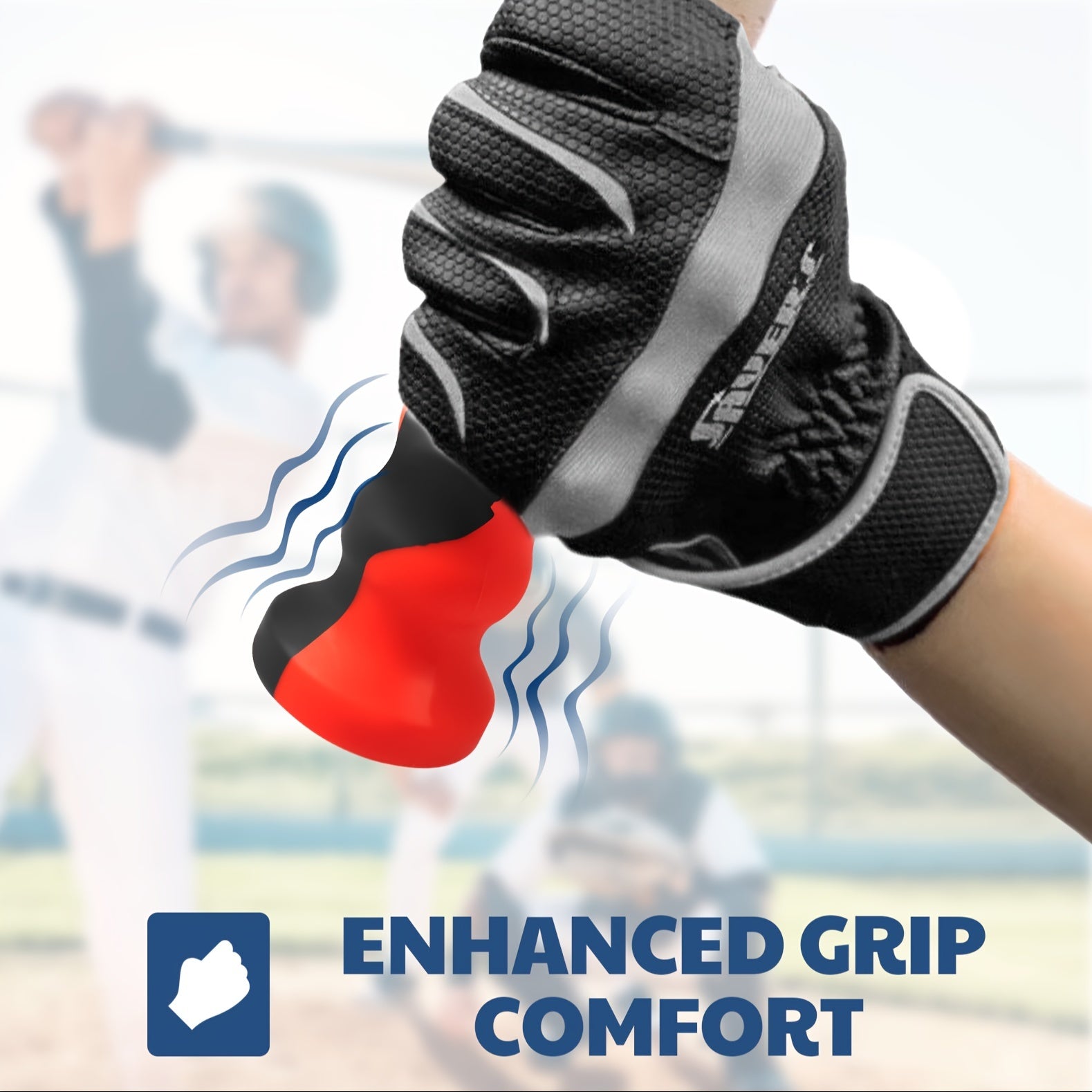 2pcs Baseball Bat Grip Cover Protector