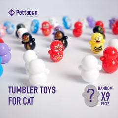 9pcs Tumbler Cat Toys Random Style Interactive Toy For Cats