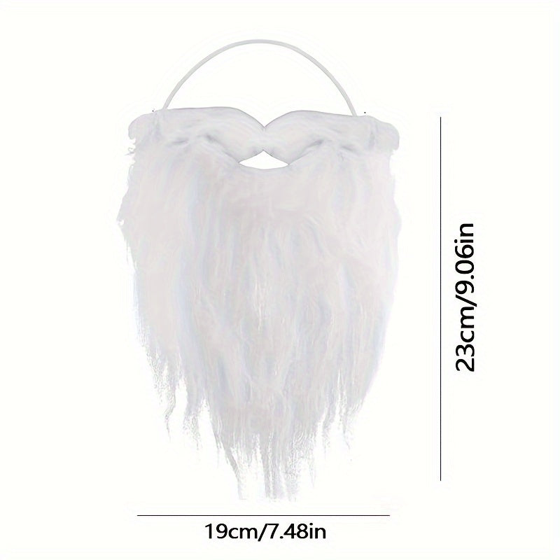 Santa Claus Beard 8 Word Dress Up Christmas Decor