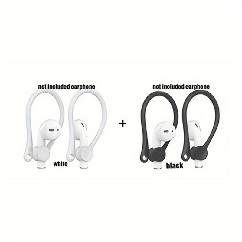 Silicone Ear Hooks for AirPods: Secure Fit, Enhanced Comfort