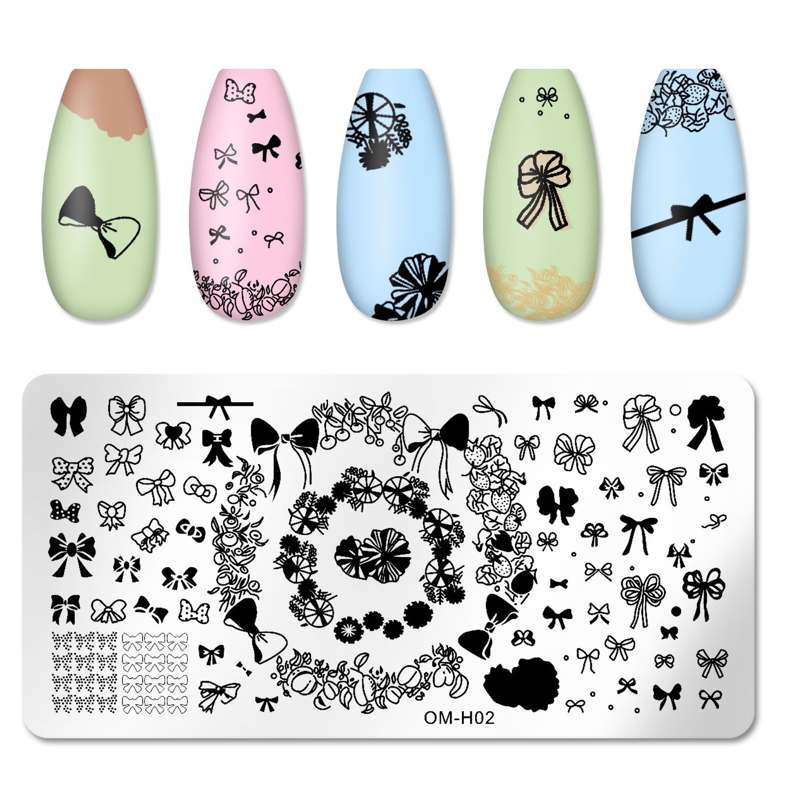 Manicure Stamping Kit for Unique Nail Art Designs